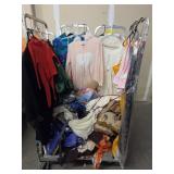 Cart of Vintage & Modern Clothing
