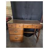 Kroehler Cape Cod Solid Hard Maple Desk