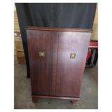 MCM Wood Cabinet Console Stratovision