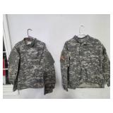 (2) U.S. Military  Jackets Size- Med Reg