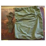 U.S. Issued Military Sack w/ Gloves