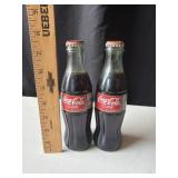 (2) VTG Coca-Cola Classic Christmas Bottles