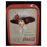 Coca-Cola Tin Serving Tray REPOP 14.5'x11'