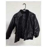 THRE3 Women's Leather Jacket Size 8