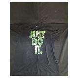 Nike 'Just Do It' Black Tee Size XL
