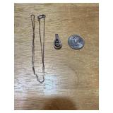 Sterling Silver Necklace & Pendant