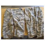 (2) U.S. Issued Pants Size- Med Reg
