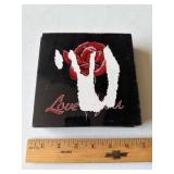 (8) 6' 1980s 'Love You' Fair Prize Mirror Art