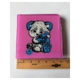 (8) 6' 1980s 'Hug Me Bear' Fair Prize Mirror Art