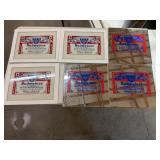 (6) 6' & 12' 1980s 'Budweiser' Fair Prize Mirror