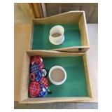 Wooden Sportcraft Washer Toss Game Set