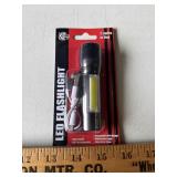 LED Flashlights 2-Lights in One Black