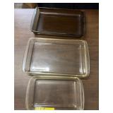 (3) Pyrex Baking Dishes