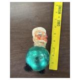 VTG West German Anthropomorphic Santa Claus Glass