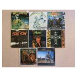 (8) 6' 1980s 'Rock Bands' Fair Prize Mirror Art