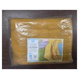 Sears Full Sized Yellow Thermal Blanket