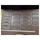 Anchor Hocking Clear Glass Snack Plates