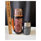 (2) Steel Vacuum Thermoses