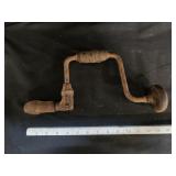 VTG Carpenter's Bit Brace Hand Crank Drill