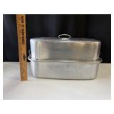 VTG Mirro Aluminum Rectangular Covered Roaster