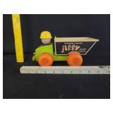 VTG Fisher Price Jiffy Dump Truck