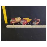 (3) Buddy L Trucks & Semi Tractor