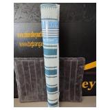 30'x72' 'Blue Stripes' Beach Mat *NEW*