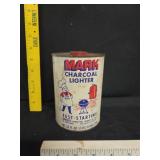 VTG Chef Mark Charcoal Lighter Fluid Metal Can