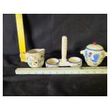 VTG Nasco Hand Painted Lidded Sugar Bowl &