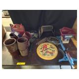 Gas Can, Containers, Tennis Racket, Hardware