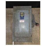Square D 100 Amp Safety Switch Fuse Disconnect