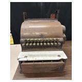 Antique National Cash Register w/Crush Soda Decal