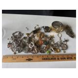 Lot of Costume Jewelry & Watches