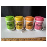 (4) Wish Sanitizing Hand Wipes Fruit Flavors 20ct.