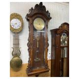 RARE ASTRO EUROPEAN SWISS JEWELER REGULATOR CLOCK