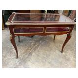 LOUIS XV STYLE BRONZE MOUNTED VITRINE