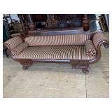 19TH CENTURY FEDERAL CARVED SOFA