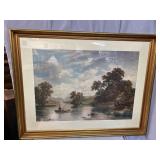 LARGE RIVER SCENE PRINT