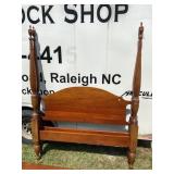 SOLID MAHOGANY FULL SIZE CRAFTIQUE POSTER BED