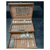 43 PIECE SET STERLING REED AND BARTON SAVANNAH