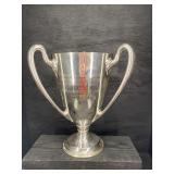 RARE WALLACE STERLING HEAVY LOVING CUP TROPHY