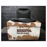 RESISTOL 4 XXXX BEAVER SELF CONFORMING COWBOY HAT