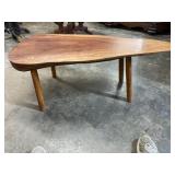 MIDCENTURY MODERN WALNUT TABLE/BENCH