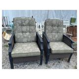 PR OF HAMPTON BAY OUTDOOR ALUMINUM AND WICKER