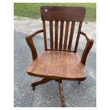 OAK OFFICE CHAIR