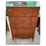 JOHN WIDDICOMB SOLID CHERRY TALL CHEST