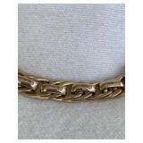 14K GOLD LADIES GUCCI LINK NECKLACE