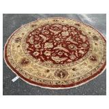 8FT 3IN HANDMADE ROUND RUG