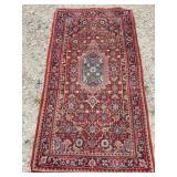 4FT 5IN X 2FT 5IN ANTIQUE HANDMADE RUNNER