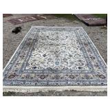 12FT 4IN X 9FT HANDMADE ROOM SIZE RUG